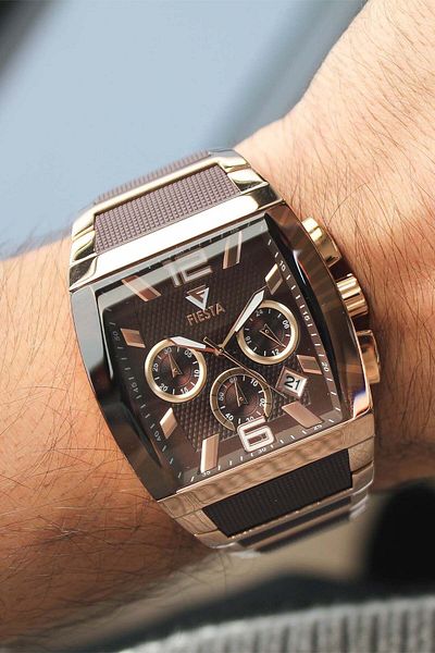 Fiesta Fs 600607   Men's Watch with Steel Band