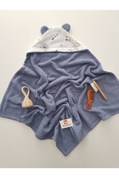 ilkimbebe Double Sided Muslin Baby Towel - 80X80