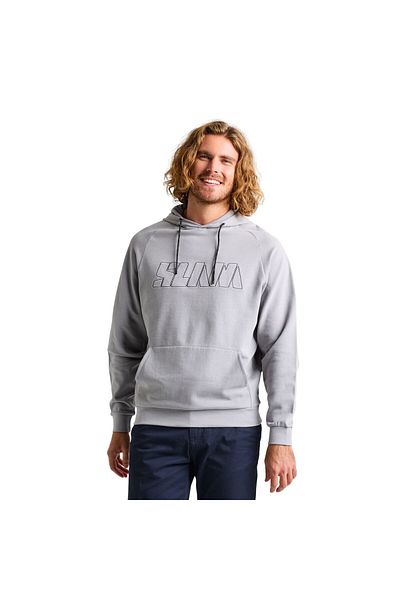 Slam Logo Hoodie Men's Gray Sweatshirt Men's Sweatshirt A106009S00
