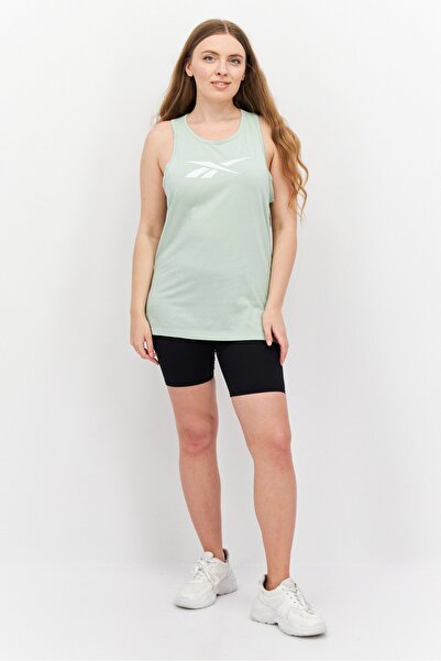 Reebok Women Sportswear Fit Sleeveless Training Tank Top, Green