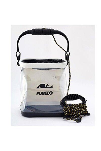 fubelo Flar Katlanır Balıkçı Kovası (Beyaz)