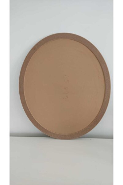 SERAP İSKENDER PAİNTİNG Oval Oyma Mdf Pano 75x65 Cm , 10 Mm Kalınlık