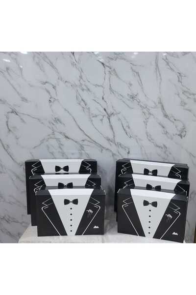 VK CAN MAĞAZALARI VK BÜYÜK BOY XXX-6 - Damat Bohçası - Damat Kutusu - Çeyiz K...