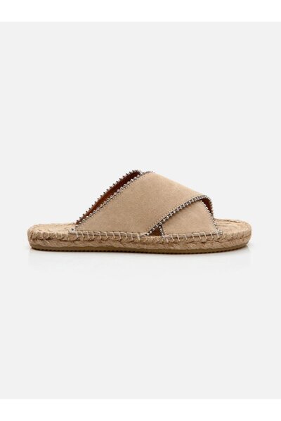 Su Espadril Tenisu Kum Kadın Espadril Terlik