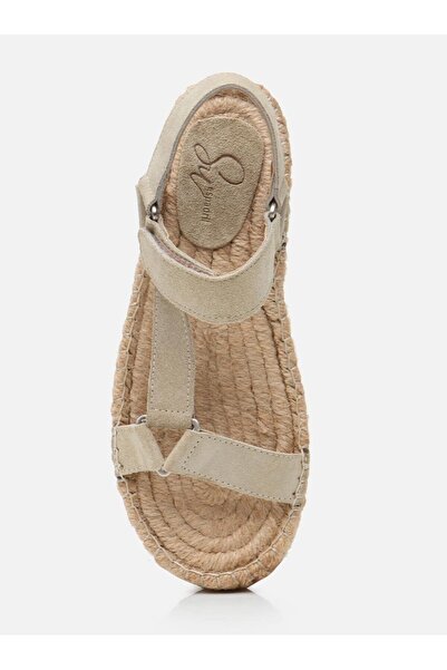 Su Espadril Yula Kum Kadın Espadril Sandalet
