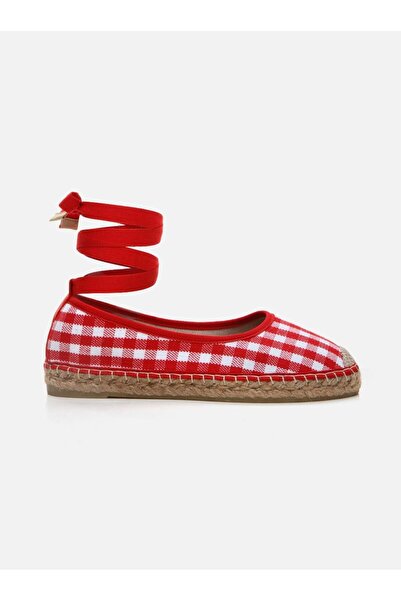 Su Espadril Tokyo Kırmızı Kadın Düz Espadril