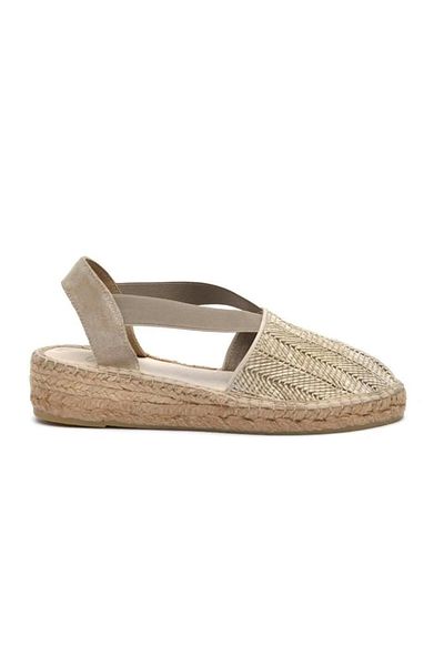 Su Espadril Beige Women's Espadrille Sandals - Dilara