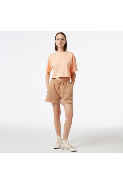 United 4 UNITED4 Essentials Kadın Kahverengi Şort