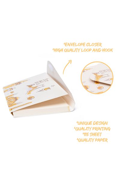 VUKİ Bloc de note model scrisoare Istanbul