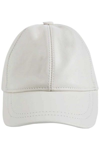 Mood Agenda Căciulă de baseball unisex 100% piele reglabilă pe spate