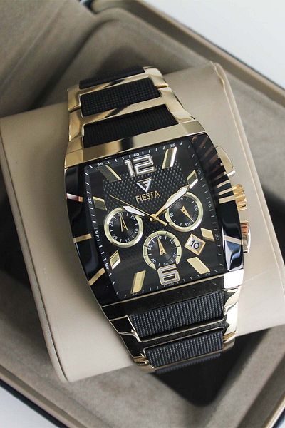 Fiesta Fs 600610   Men's Watch with Steel Band