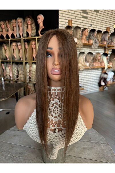 Suzan Peruk Baby ipek taban Tepelik %100 Gerçek saç 13x14cm genişlik 100gram ...