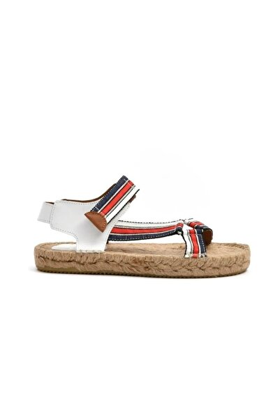 Su Espadril Yoan Beyaz Kadın Espadril Sandalet