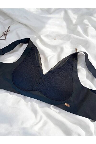 Edam İç Giyim Dantelli Kalın Askılı Yok Gibi Sütyen
