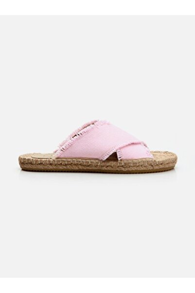 Su Espadril Kimo Pembe Kadın Espadril Terlik