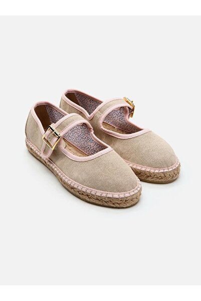 Su Espadril Owenn Bej Kadın Düz Espadril