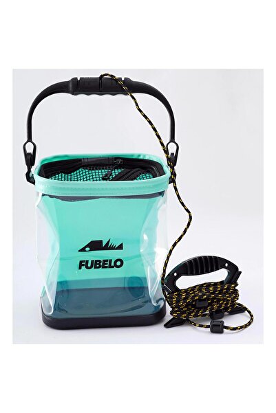fubelo Flar Katlanır Balıkçı Kovası (yeşil)