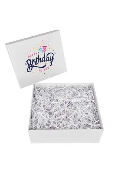 HEDİYEDİYE Doğum Günü Boş Hediye Kutusu