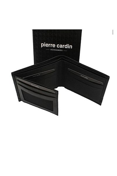 Pierre Cardin Wint Black Analine Genuine Leather Men's Wallet 2361-Ş