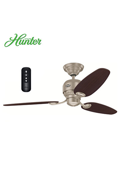 Hunter Fan Soho Fırçalanmış Nikel Tavan Vantilatörü 132 cm