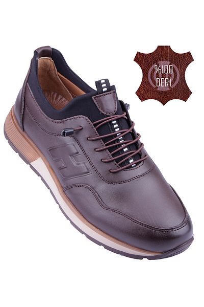 DETECTOR Inner Outer Genuine Leather Orthopedic Sole Men's Casual Shoes DTC9021