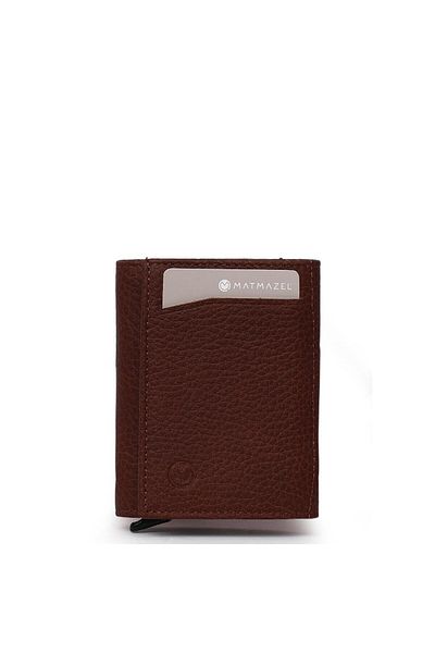 Matmazel Θήκη για κάρτες Alpherg & Men's Tan
