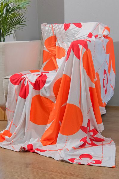 Caymoon Printed Fleece Single Blanket 130X170 (in Home, Picnic, Car)