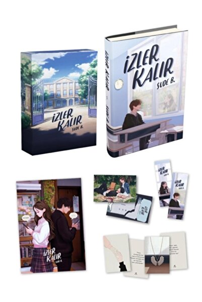 Pukka yayınları İzler Kalır 1 Kutulu Set Ciltli -sude B.