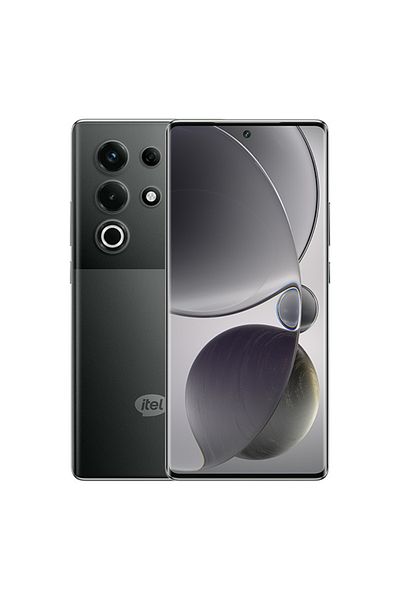 İtel S25 Ultra 4g (8 256) جيجابايت، أسود برومو