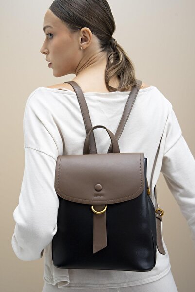 Matthew Cox Rucsac de damă Sç Byn2243 Negru - Maro