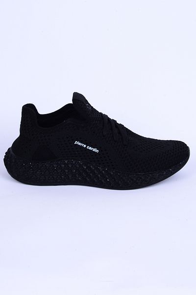 Pierre Cardin 30680 Pantofi sport pentru femei, cu talpă confortabilă, flexibilă, neagră