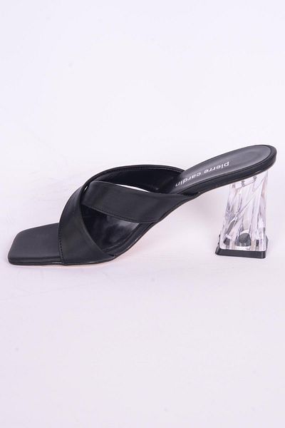 Pierre Cardin 52221 Women's Black Heeled Shoes