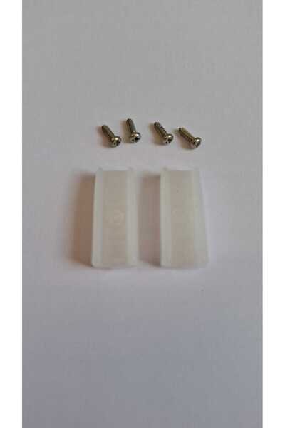 craftsy Plastik Pense Ucu Beyaz Düz Burun Pensesi Yedek Uçlar (25x9,5x7,5 mm)...