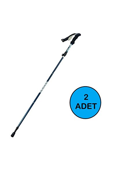 UmoTech Ayarlanabilir Trekking Batonu Alüminyum Dayanıklı Kaymaz ve Ter Emici Sap - 2 Adet