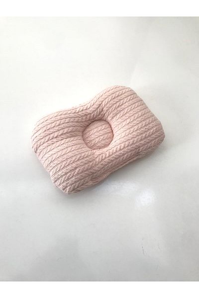 Jaju Baby Powder Mesh Fabric Flat Head Pillow Head Shaping Baby Pillow