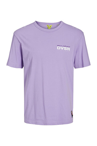 Jack & Jones Junior Printed T-Shirt -Lavender