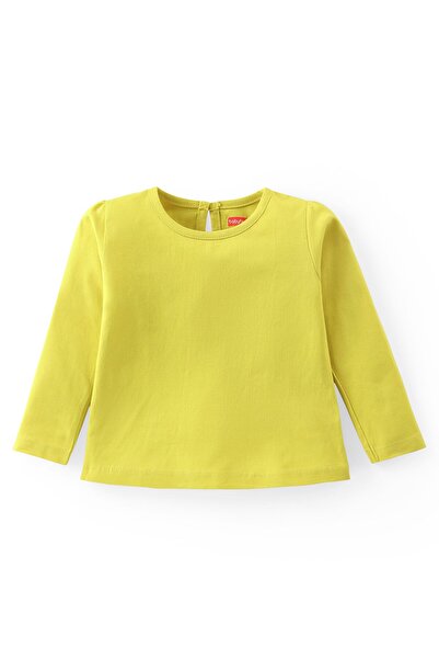 Babyhug Babyhug Cotton Knit Full Sleeves Solid Color Tops Pack of 3 - Blue/Red/Yellow