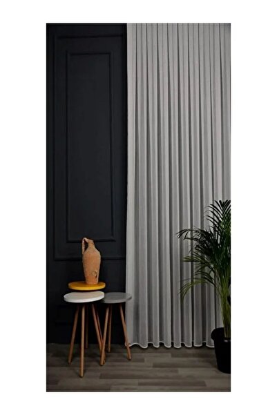 Bambu Tül Perde Kırışmaz 1'e 3 Pileli Evinizin İçin Bambu Tül Perde