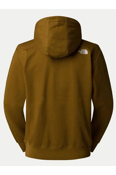THE NORTH FACE Hanorac pentru bărbați - Glugă relaxată esențială, verde mușchi