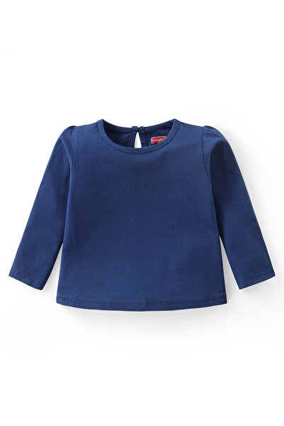 Babyhug Babyhug Cotton Knit Full Sleeves Solid Color Tops Pack of 3 - Blue/Red/Yellow