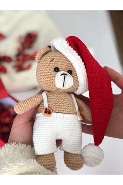 ayta kids clothing toys yılbaşı temalı tulumlu amigurumi oyuncak ayı