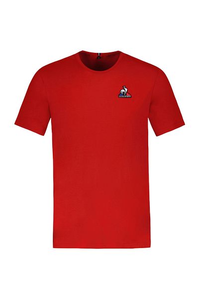 Le Coq Sportif T-shirt Le Coq Sportif Ess Tee Ss, Red, Men