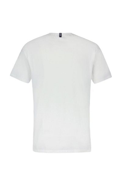 Le Coq Sportif T-shirt Le Coq Sportif Ess Tee Ss No4, Λευκό, Ανδρικό