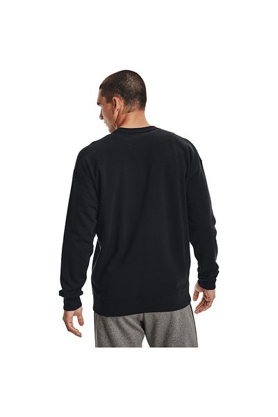 Under Armour Μπλούζα Under Armour Rival, Μαύρη, Ανδρική