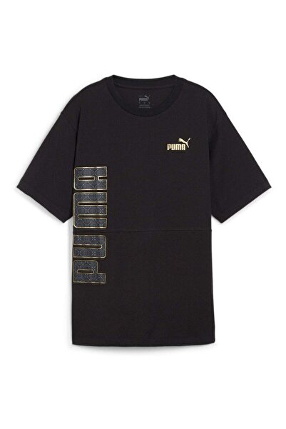 Puma Tričko Puma Power Logo - černé, dámské