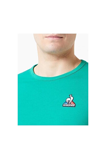 Le Coq Sportif Ανδρικό μπλουζάκι Le Coq Sportif Green - Ess Tee Ss No4 M