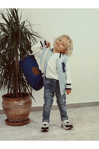 rg kidsstore Palton de colegiu brodat pentru copii