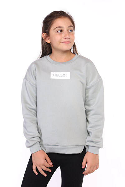 Toontoy Φούτερ για κορίτσια Hello με τύπωμα