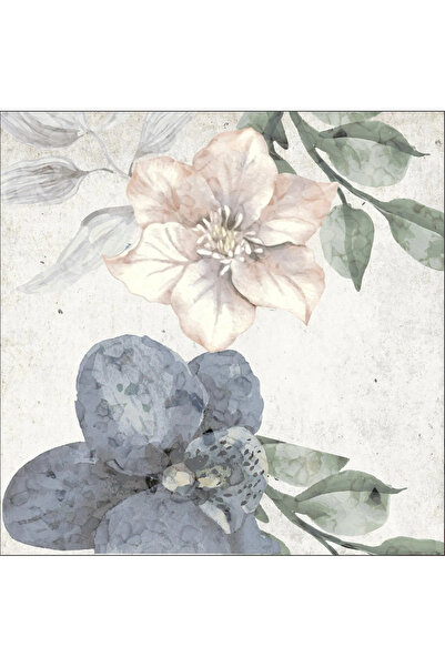 EGE SERAMİK Robi?ni?a Flower Dekor 20x20 Kutu Içeriği 0,76 Metrekaredir