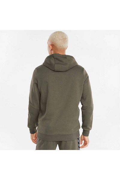 Puma Κουκούλα Puma Power – Πράσινο Ανδρικό Ρούχο